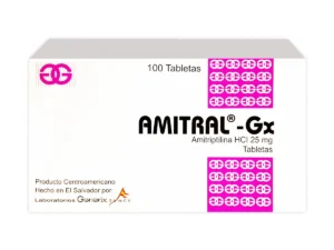 Amitral Gx X 100 Tabletas