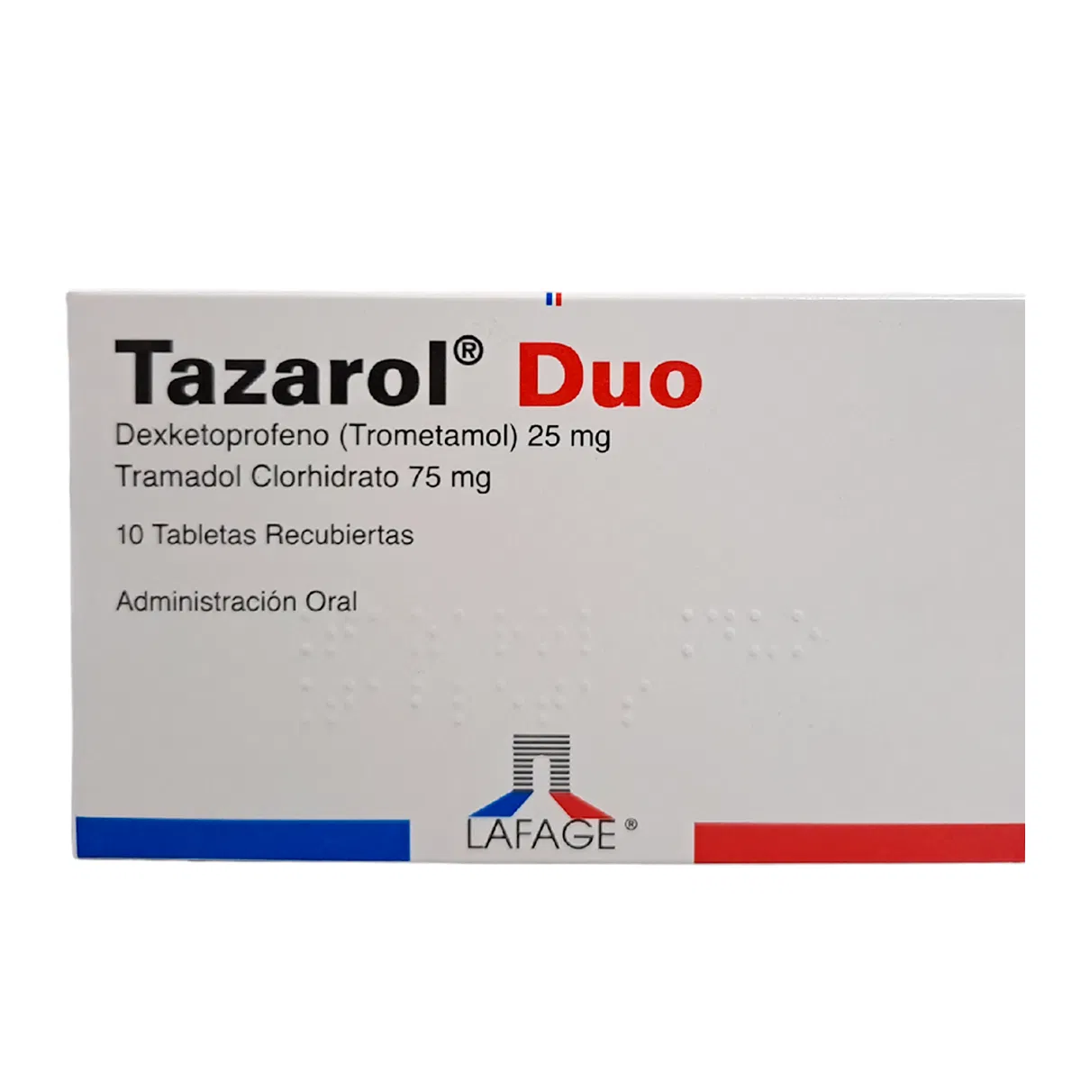 Tazarol Duo X 10 Tabletas