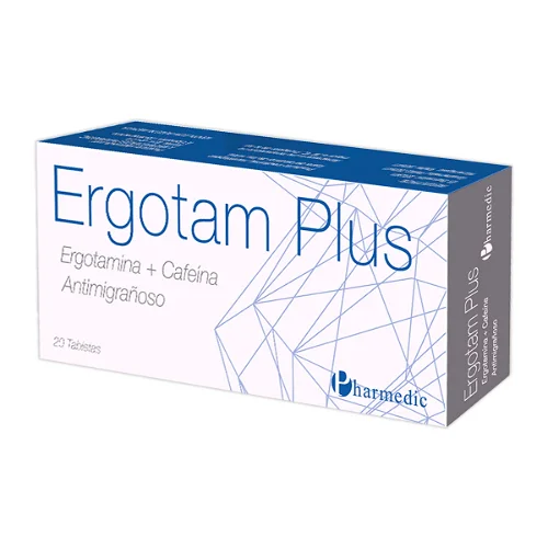 ERGOTAM PLUS X 20 TABLETAS