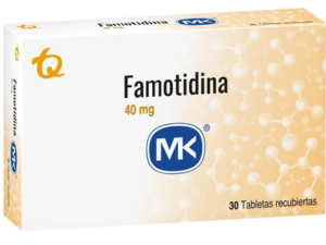 FAMOTIDINA MK 40MG X 30 TABLETAS