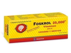 FOSKROL 25,000 X 1 AMPOLLA