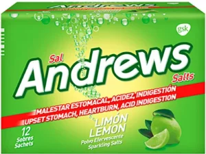 SAL ANDREWS LIMON X 12 SOBRES