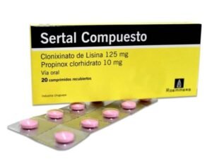 SERTAL COMPUESTO  X 20 TABLETAS